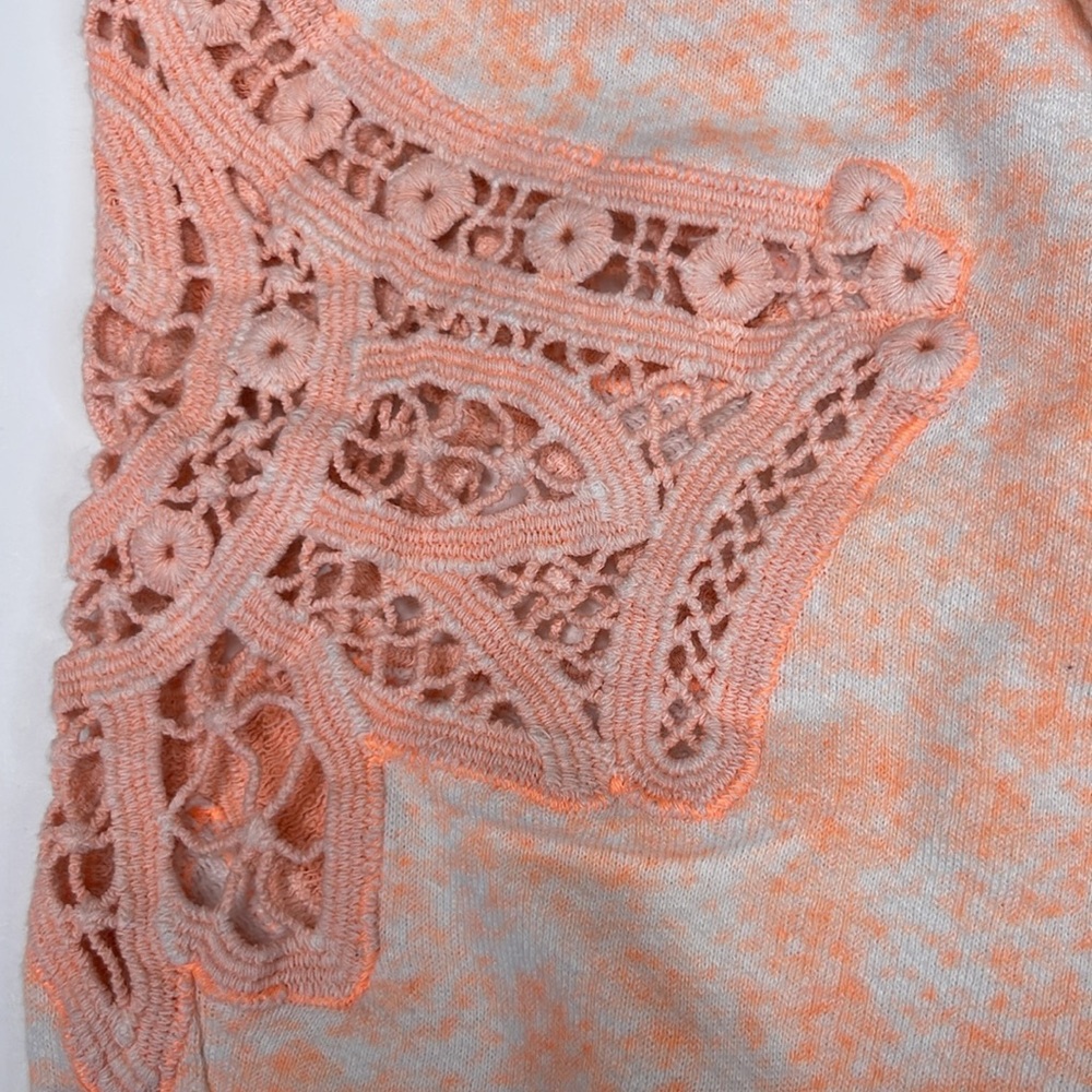 FP Movement Sun and Done Lace Joggers Orange Motif Size Small - Picture 14 of 14